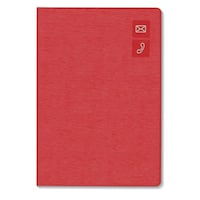 ダイゴー 大きく書ける住所録 A5 レッド×4