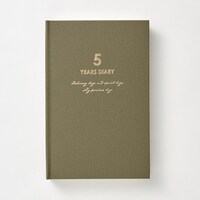 ダイゴー 連用日記 バイブル 5年 グリーン×2