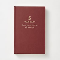 ダイゴー 連用日記 バイブル 5年 レッド×2