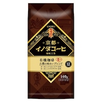 キーコーヒー キーコーヒー 京都イノダコーヒ 有機珈琲 古都の味わいブレンド(豆) 140g入×3