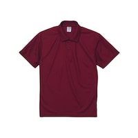 C.A.B. CLOTHING ドライカノコポロシャツ バーガンディ XS ※3着以上から注文可能(販売価格は1着単位の価格)