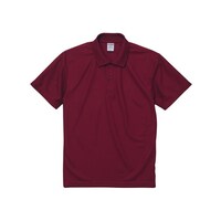 C.A.B. CLOTHING ドライカノコポロシャツ バーガンディ 5L ※2着以上から注文可能(販売価格は1着単位の価格)