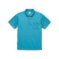 C.A.B. CLOTHING 591201ポロシャツ ターコイズブルー M ※3着以上から注文可能(販売価格は1着単位の価格)