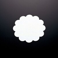 マイン M33029 耐油天紙 菊 100枚入 ※3袋以上から注文可能(販売価格は1袋単位の価格)