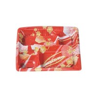 エフピコチューパ 弁当容器 MS角弁 23193 かなで赤本体×12