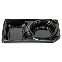 エフピコチューパ 弁当容器 DL2515 黒 本体 チューパ×12
