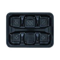 エフピコチューパ 弁当容器 CR12 黒 本体 エフピコチューパ×12