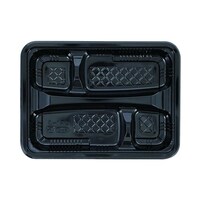 エフピコチューパ 弁当容器 CR13 黒 本体 エフピコチューパ×12