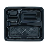 エフピコチューパ 弁当容器 CR26 黒 本体 エフピコチューパ×12