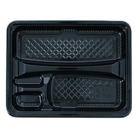エフピコチューパ 弁当容器 CR33 黒 本体 エフピコチューパ×12