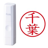 プラス 印鑑 ネーム印 ネームキューブ ホワイト 千葉 (ちば) はんこ 浸透印
