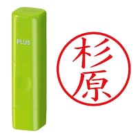 プラス 印鑑 ネーム印 ネームキューブ グリーン 杉原 (すぎはら) はんこ 浸透印