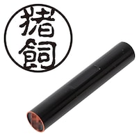 プラス 印鑑 ネーム印 認印 猪飼 (古印体) (いかい) はんこ ハンコ 判子 個人印