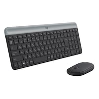 ロジクール スリムコンボ MK470GR ワイヤレスキーボード/無線キーボード 1セット