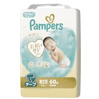P&G パンパスはじめての肌へのいちばんSJNB60枚×4 15162 おむつ(ベビーケア用品) 1セット(4個入)