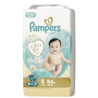 P&G パンパースはじめての肌へのいちばんSJS54枚×4 15163 おむつ(ベビーケア用品) 1セット(4個入)