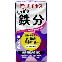 チチヤス 【冷蔵】チチヤス LLしっかり鉄分 125ml×24個