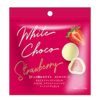 (株)ユウカ チョコ掛けホワイト ストロベリー 45g×10袋