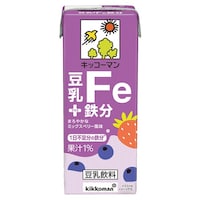 キッコーマンソイフーズ キッコーマンソイフーズ 豆乳+鉄分 200ml 200ml×18本