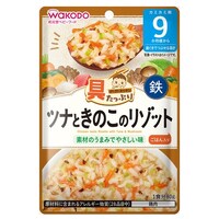 和光堂 和光堂 具たっぷりグーグーキッチン ツナときのこのリゾット 80g×12個