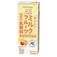 守山乳業 A2おいしいミルクフルーツ 200ml×24本