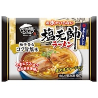 キンレイ 【冷凍】キンレイ お水がいらない塩元帥ラーメン 491g×6袋