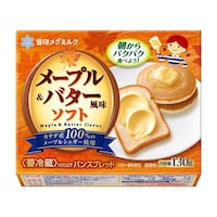 雪印メグミルク 【冷蔵】雪印メグミルク メープル&バター風味ソフト 130g×12個