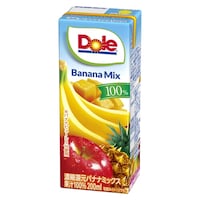 雪印メグミルク 雪印メグミルク Dole バナナミックス100% 200ml×18本