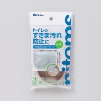 ニトムズ ニトムズ すきま汚れカバーテープ トイレ すきま汚れ防止 キレイにはがせる 透明 幅20mm×長さ0.5m 1巻入 TT0008
