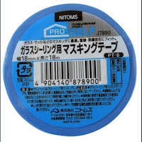 ニトムズ ニトムズ ガラスシーリング用マスキングテープ PT6 18mm×18m J7890