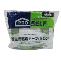 ニトムズ ニトムズ 養生用布粘着テープ PT53 みどり 25mm×25m J7960