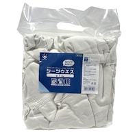 ハンディ・クラウン ハンディ・クラウン シーツウエス 1kg 白 リサイクル 継ぎ目なし 綿100% 塗料拭き取り 塗装道具 ペイント作業 清掃作業 工具・部品の磨き作業