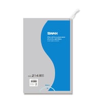 シモジマ ポリ袋 スワン ポリエチレン袋 No.214 紐付 100枚×10