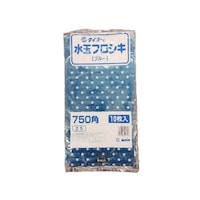 中川製袋化工 水玉フロシキ 700角 ブルー ※5袋以上から注文可能(販売価格は1袋単位の価格)