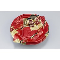 シーピー化成 BFN丸丼180 舞絹赤 本体×12