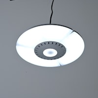山善 LEDガレージライト 最大光束7000lm 消費電力70W 口金サイズE26 色温度6500K 上下方向に約90度角度調整可能