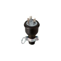 明工社 15A 125V 接地防水プラグ(S形) ME2543