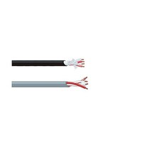 カナレ電気 4心スピーカーケーブル(AV用ケーブル) 灰