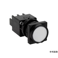 IDEC Φ22LWシリーズ押ボタンスイッチ角丸形(平形ボタン) LW3BA1C1LW