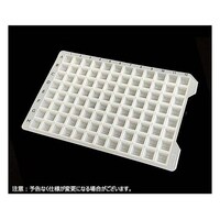 Novas Bio シーリングマット, 2mL 96wellプレート用, 角穴, シリコン 10枚入 OLSM2MLSQ