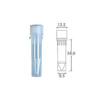 ビーエム Tサンプルストックチューブ 1.5ml 自立型 ナチュラル 滅菌 500本入 T205S