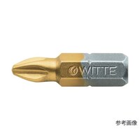 KIRCHHOFF Witte社 チタンコーティングビット +2×25mm(2本入り) 26708
