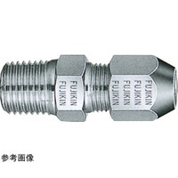 フジキン リング式継手 リングジョイント ハーフユニオン(R:管用テーパおねじ)