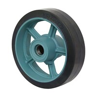 岡本工機 ダクタイル製芯金車輪 E(ゴム・ベアリング入り)