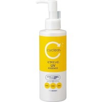熊野油脂 cyclear ビタミンC ライトアップ UVエッセンス ポンプ ※5個以上から注文可能(販売価格は1個単位の価格)