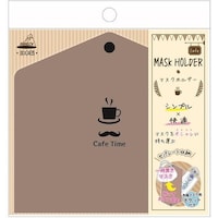 アヌシ マスクホルダー カフェタイム柄 MK681C