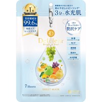 明色化粧品 Detclearブライト&ピール シートマスク7枚 ※5個以上から注文可能(販売価格は1個単位の価格)