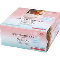 原田産業 カワイイ女のゼイ沢マスクStyle×Ice ピーチピンク30枚 ※3個以上から注文可能(販売価格は1個単位の価格)