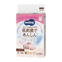 ユニ・チャーム ムーニー 低刺激であんしんS 54枚 ※3個以上から注文可能(販売価格は1個単位の価格)