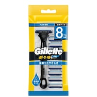 P&G ジレット 剃り味+深剃り7Bホルダー付替刃8個付 ※5個以上から注文可能(販売価格は1個単位の価格)
